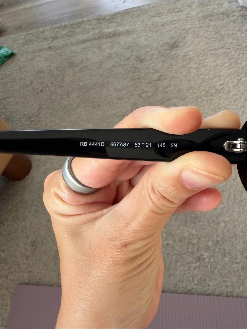 Ray Ban 53mm Pillow Oval Sunglasses